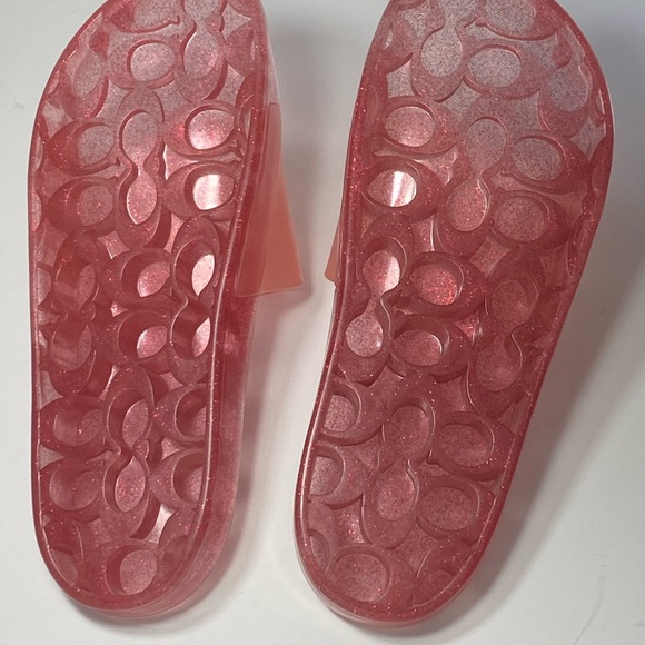 Coach slide sandals size 7 - Picture 5 of 6
